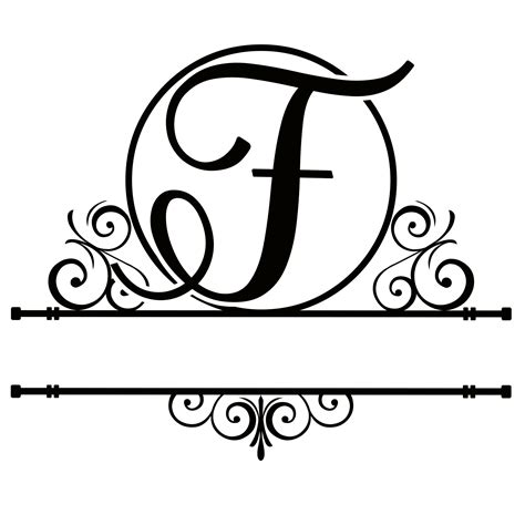 Letter Trunk F Monogram 